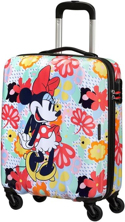Image du produit American Tourister Hypertwist, Spinner S, Valise Cabine, Multicolore (Minnie Flower) (36 l)