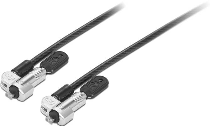 Actual product image Lenovo Kensington NanoSaver Double Head Cable Lock
