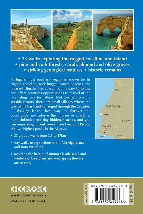 Produktbild Walking in the Algarve: 30 Coastal and Inland Walks in the South of Portugal (Englisch, Jacint Mig, Nike Werstroh, 2019)