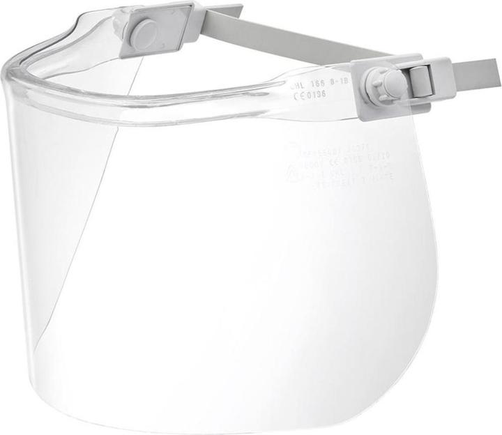 Produktbild Aschua-Uhlen Elektrikerschutzschirm 4 kA PC, klar 460 x 200 x 1,5 mm EN 166, EN 168, EN 169, EN 170