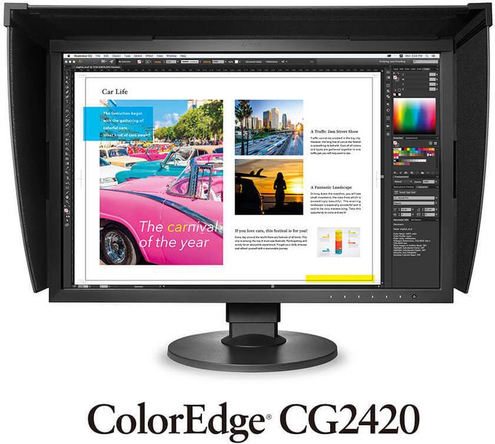 Actual product image Eizo CG2420 ColorEdge (1920 x 1200 pixels, 24")