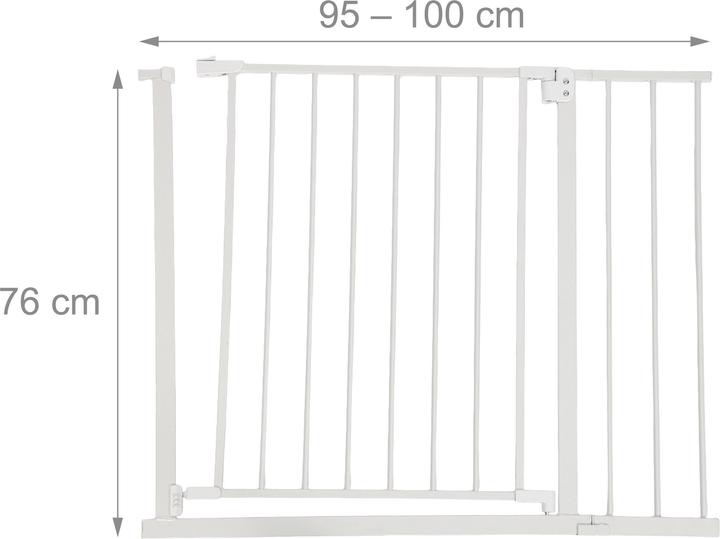 Produktbild Relaxdays Treppenschutzgitter (75 - 100 cm)