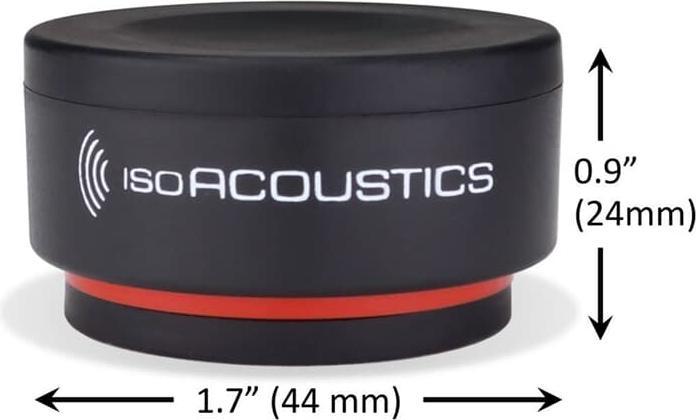 Actual product image Isoacoustics ISO-PUCK MINI studio monitor isolatie (8 stuks)