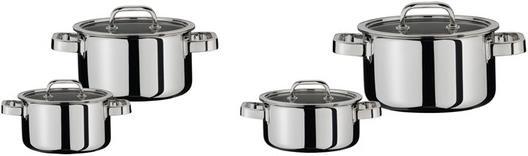 Spring Pot Finesse (26 cm, Pan set + pot set, Stainless steel)