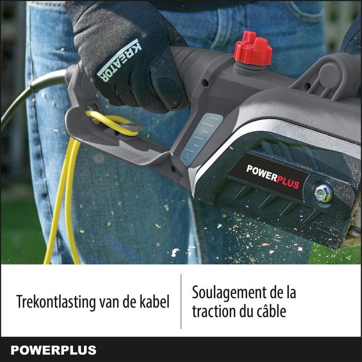 Produktbild Powerplus Kettensäge 2000W 350mm - 1 Acc. (Elektro Kettensäge)