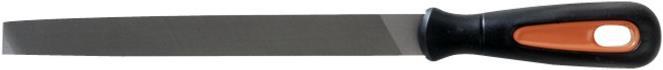 Actual product image Bahco ERGO mill saw file with 2 flat edges, bastard cut 200 mm (Slash 1, 200 mm)