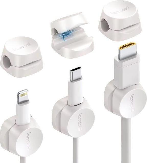 Produktbild Lamicall Selbstklebende Kabelclips 6er Set