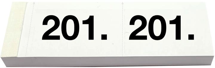 Produktbild Simplex Garderobenblock Nr. 201-300 (100x)