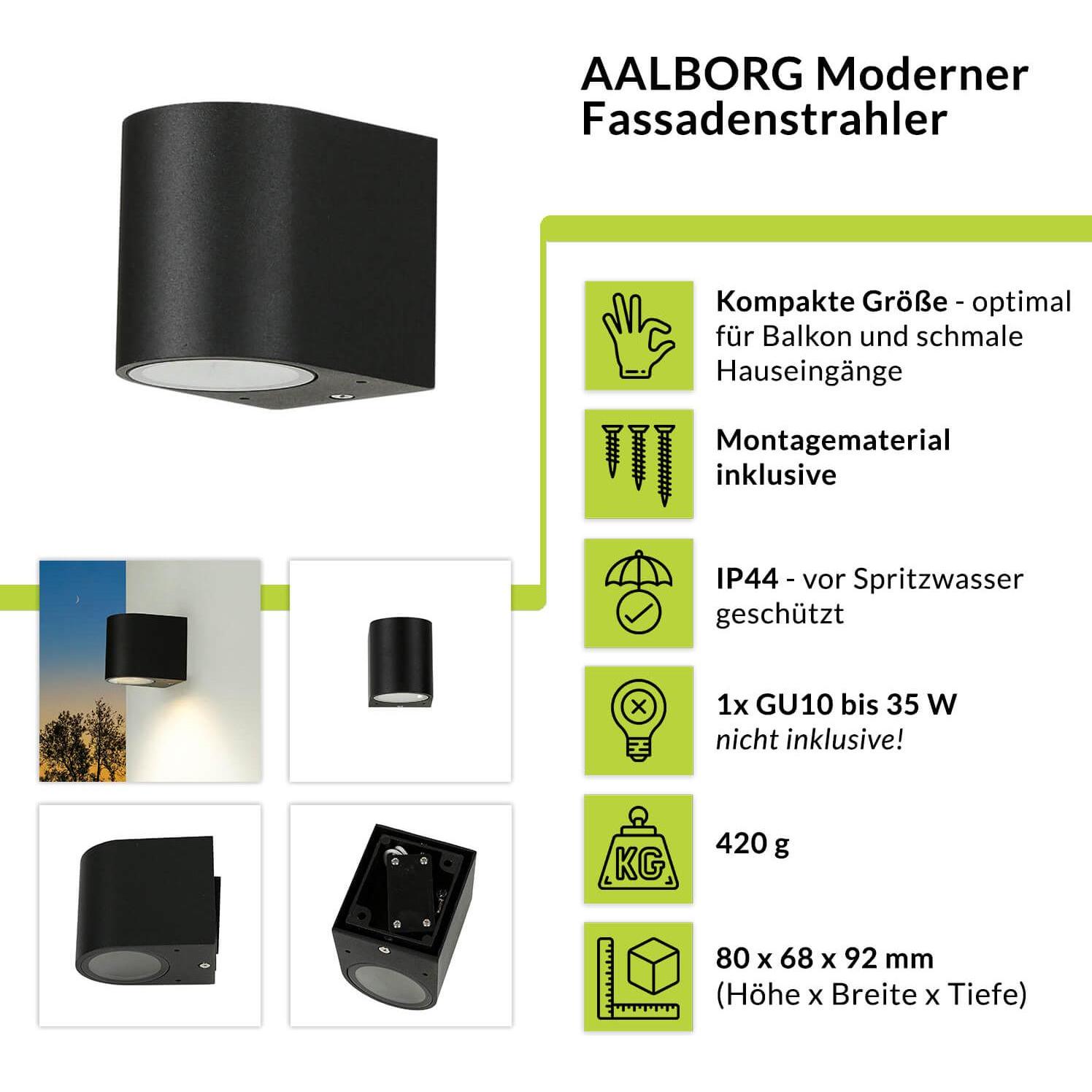 Thumbnail - Licht-Erlebnisse, Gartenbeleuchtung, Aalborg (GU10, IP44)