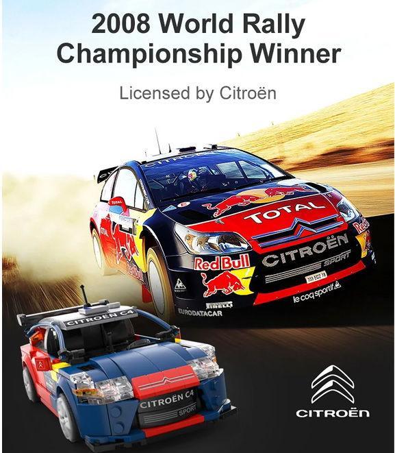 Actual product image Cada Citro?n C4WRC (scale 1:20, remote-controlled)