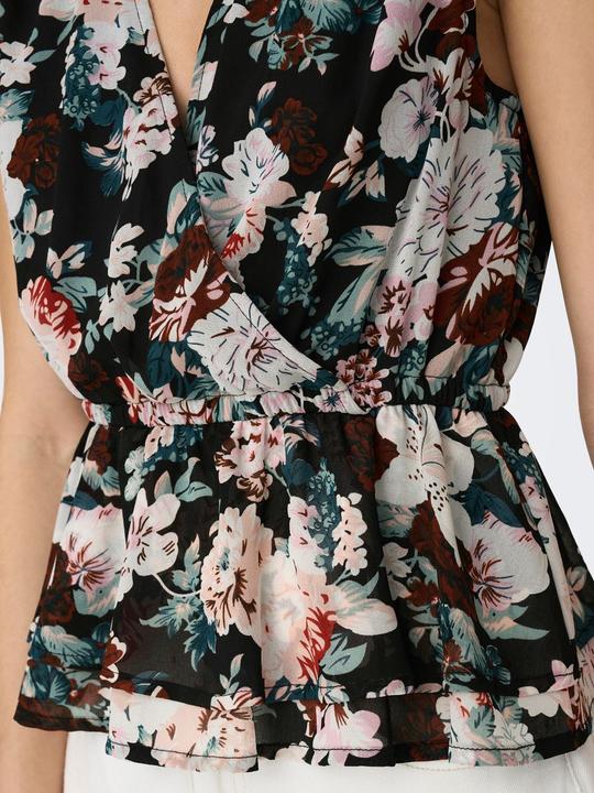 Actual product image Only Wrap Effect Peplum Top (M)