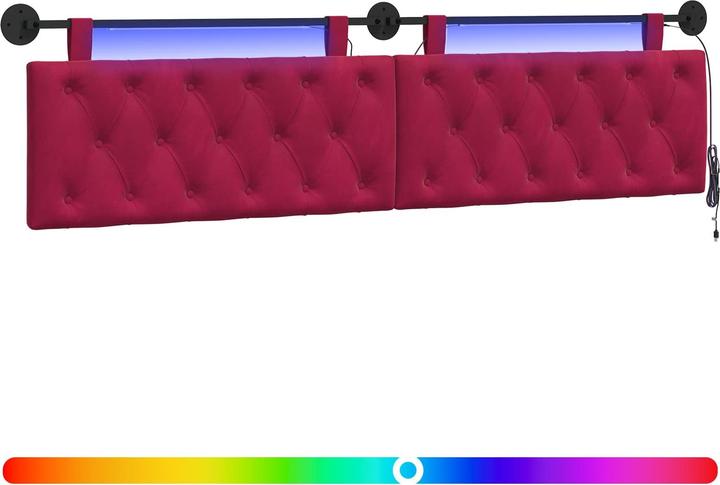 Actual product image vidaXL Modernes Kopfteil (210 x 55 x 7 cm)