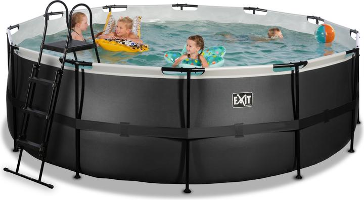 Actual product image Exit Frame pool round 427x122 cm with cartridge filter pump (427 x 122 cm)
