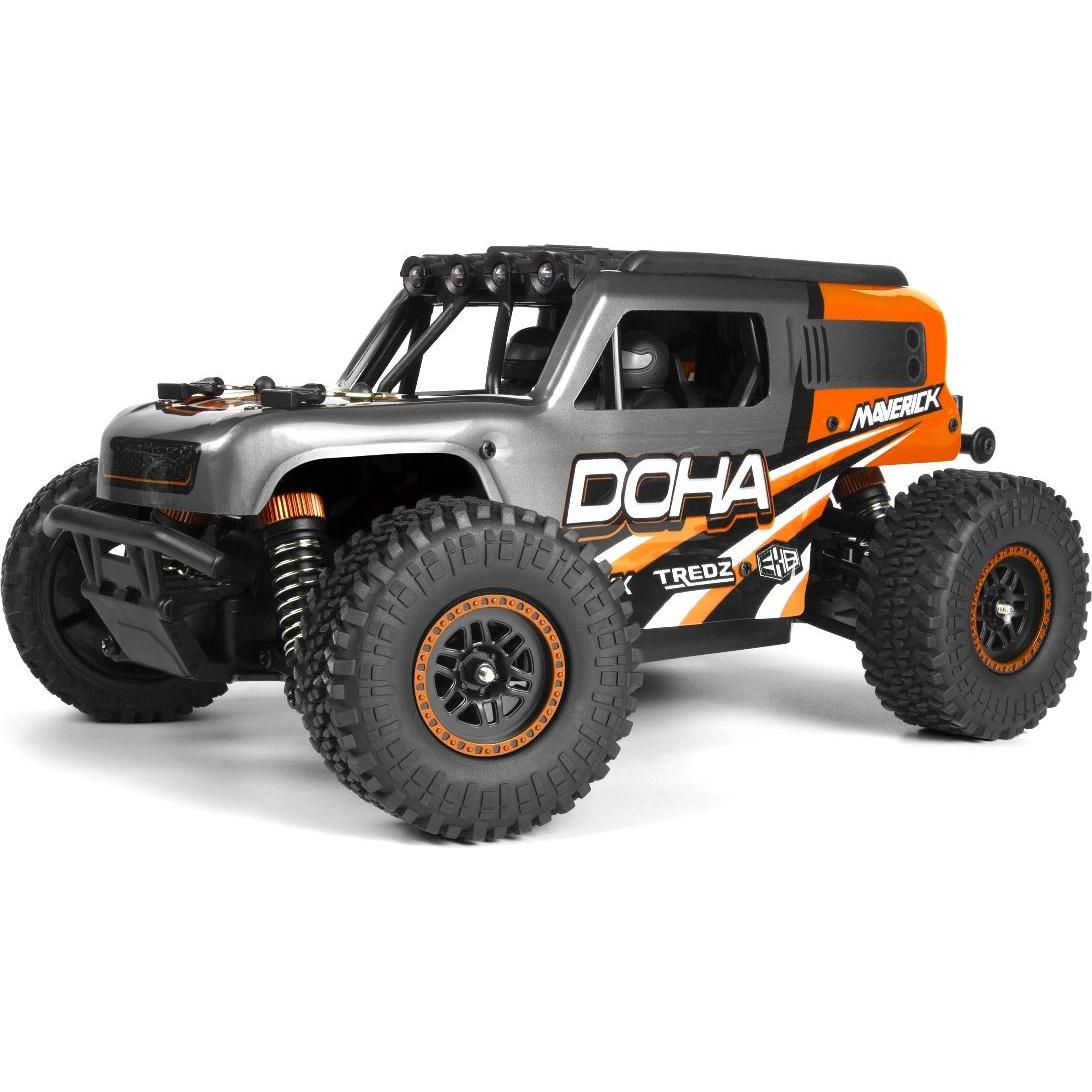 Maverick Doha 1/20 4WD Elektro Truck - Orange (Ready to run) (RTR Ready-to-Run)