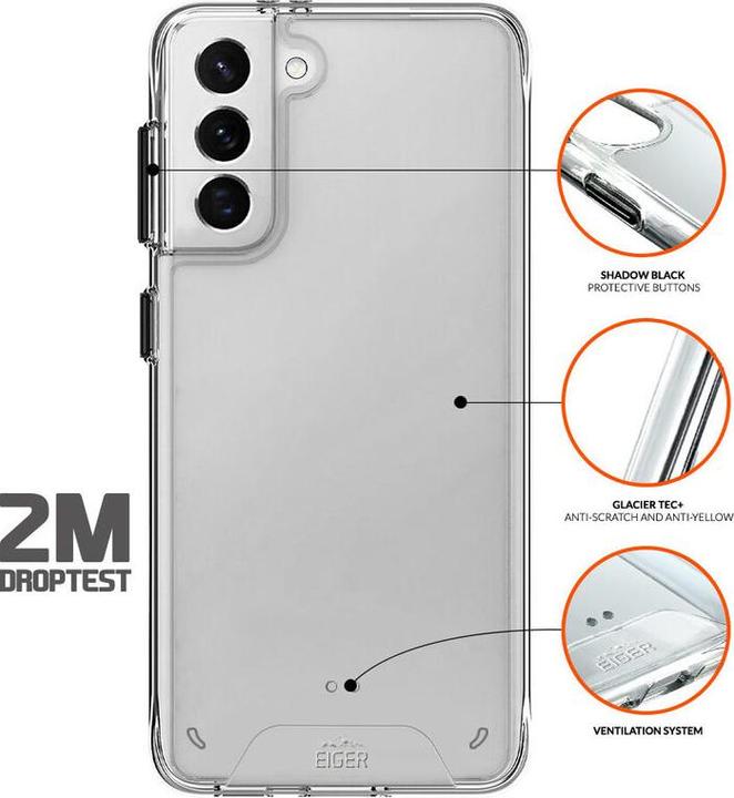 Actual product image Eiger Glacier Case (Samsung Galaxy S21 FE)