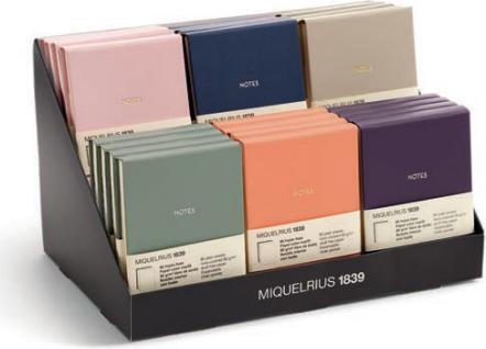 Actual product image Miquelrius Pink leatherette sketchbook (Hardcover)