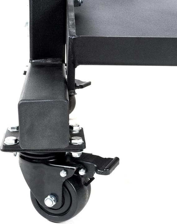 Actual product image Gladiatorfit Multifunctional stand on castors