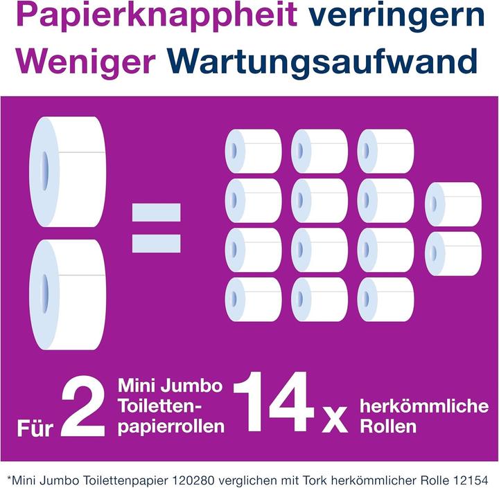 Productafbeelding Tork Mini Jumbo Rolhouder Zwart T2
