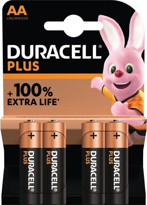 Immagine prodotto Duracell Plus-AA(MN1500/LR6) BOOST K4 (4 pz., AA)