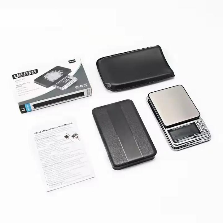 Image du produit Swissdetector Balance électrique Portable Rechargeable par USB - 0,01 X 1000g