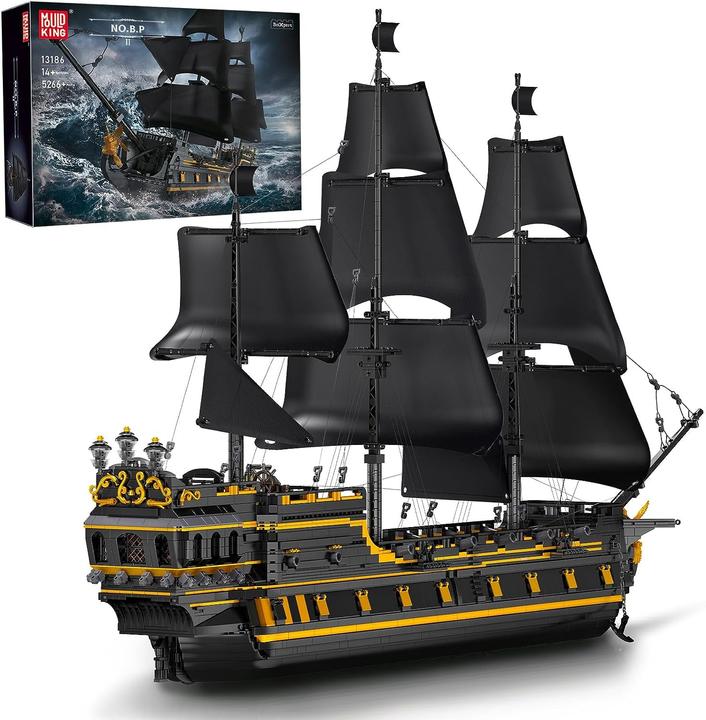 Image du produit Mould King 13186 - Black Pearl 2