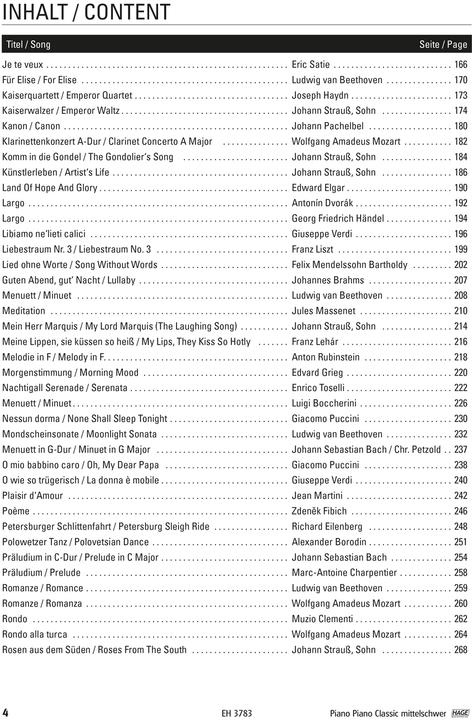 Immagine prodotto Piano Piano Classic mittelschwer mit 3 CDs (Inglese, Tedesco, Gerhard Kölbl, Thurner Stefan, 2012)