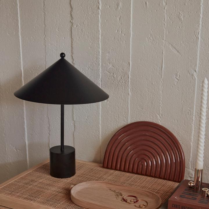 Image du produit OYOY Living Kasa lampe de table - Noir (E14)