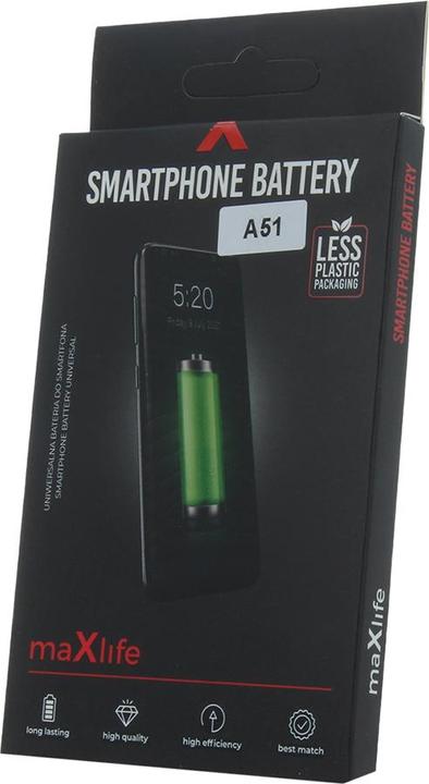 Actual product image Maxlife battery for Samsung Galaxy A51 5G A515 EB-BA516ABY 4000mAh