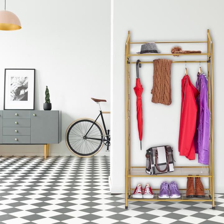 Actual product image Relaxdays coat rack