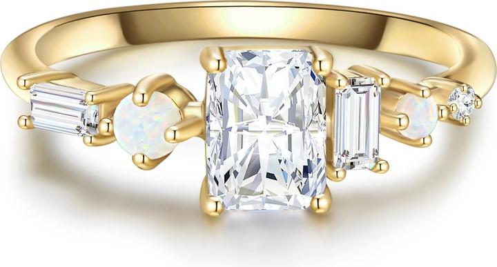 Immagine prodotto Glanzstücke München Donna Argento Sterling Cubic Zirconia Oro Giallo - 31596 (60, 925 Argento)