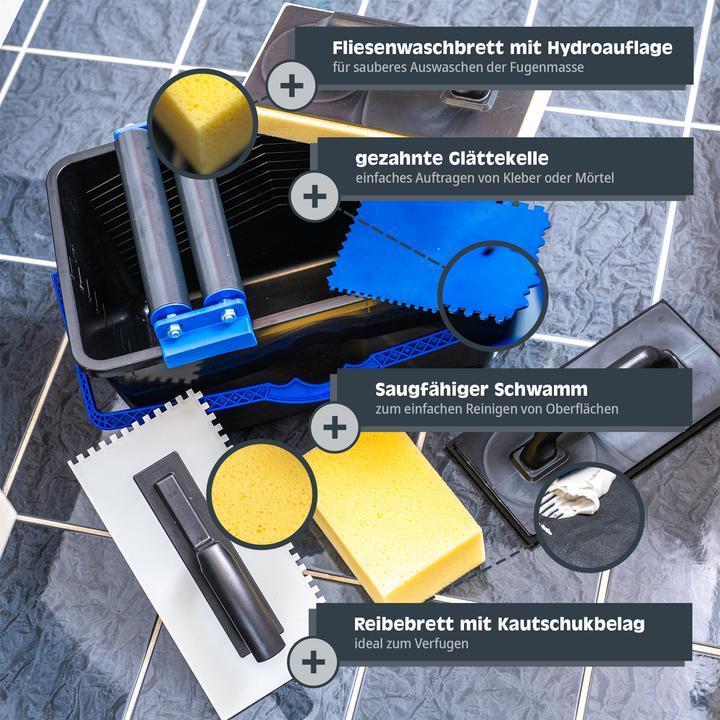 Image du produit Helpmate Fliesenwaschset 7 teilig