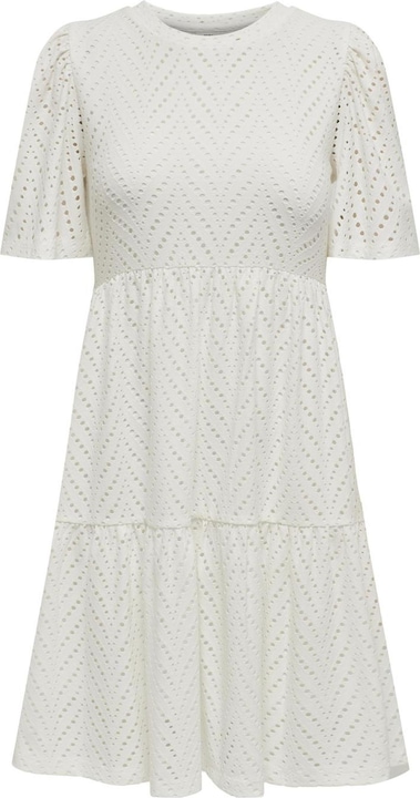 Produktbild JdY Broderie Anglaise Kleid mit kurzen Ärmeln (XS)
