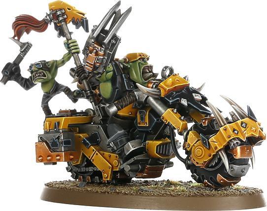 Actual product image Games Workshop Warhammer 40k - Ork Warbiker Mob (Plastic)