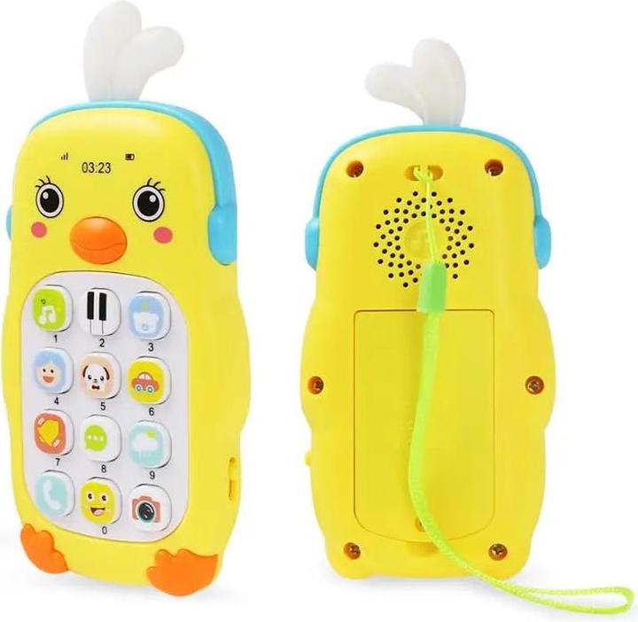 Activity Board Téléphone portable musical pour bébé avec son et lumière Jouet électronique pour téléphone portable