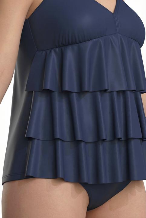 Immagine prodotto Ulla Popken Tankini con coppe morbide, volant e materiale riciclato (44)