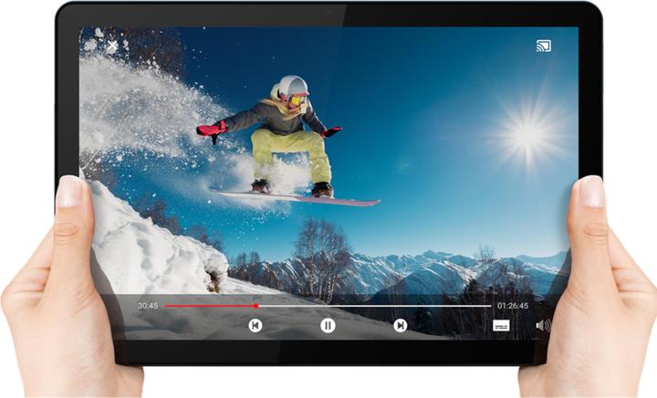 Actual product image Lenovo IdeaPad Duet Chromebook (10.10", 128 GB, Ice Blue, Iron grey)