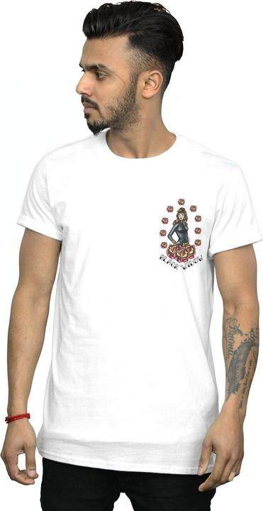 Produktbild Black Widow Tattoo Breast Print TShirt (M)