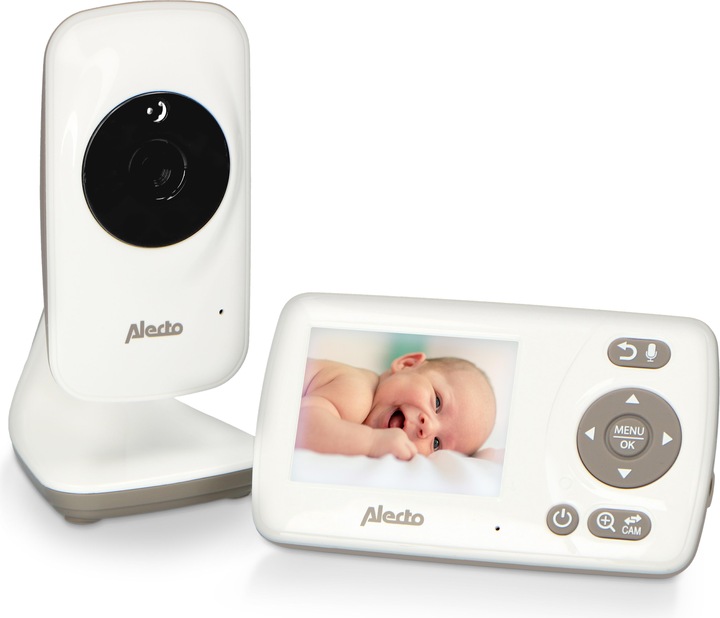 Alecto Babyphone mit Kamera (Babyphone Audio, 300 m)