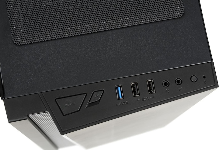 Actual product image iBox Housing WIZARD 4 GAMING OW4 (ATX, black) (ATX)