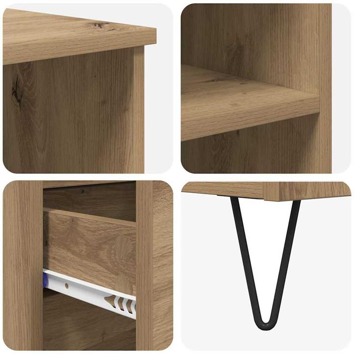 Image du produit vidaXL Highboard Aufbewahrung (36 x 40 x 110 cm)