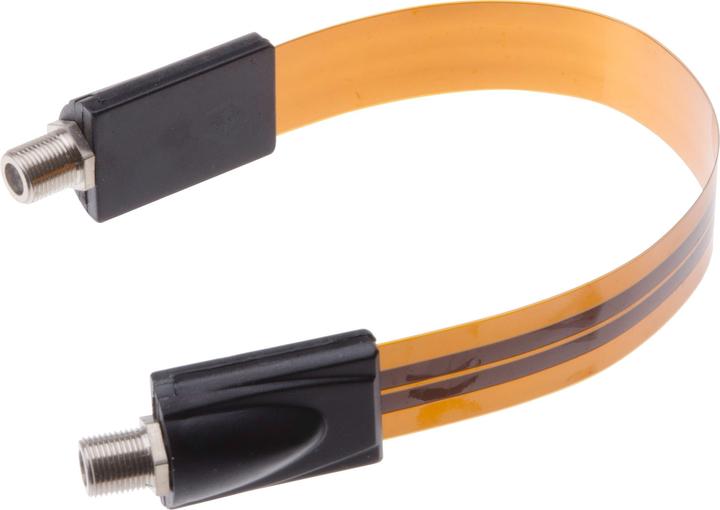 Immagine prodotto Schwaiger Finestra ultrapiatta passante per cavo coassiale (Boccola a finestra)