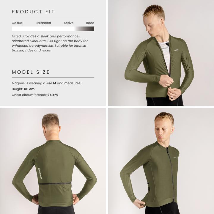 Image du produit GripGrab Chemise de Cyclisme PACR LS (M)