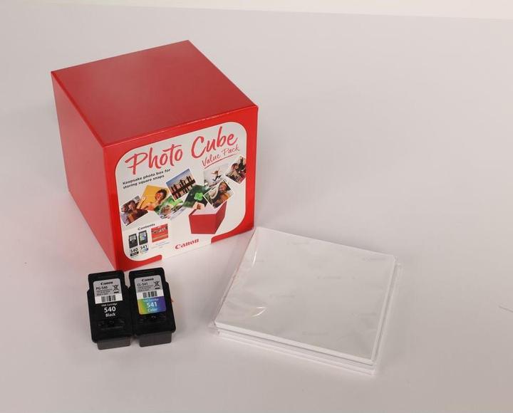 Actual product image Canon PG-540 / CL-541 Photo Cube Value Pack PP-201 13x13 cm 40 sheets (M, C, Y, FC)