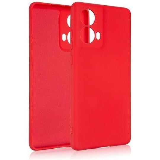 Beline Custodia in silicone Moto G85 5G czerwony/red (Motorola Moto G85), Cover smartphone, Rosso