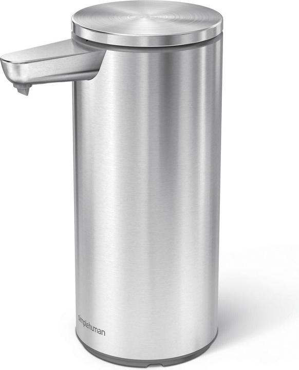 Simplehuman Distributeur à capteur Rechargeable 266 ml, Argenté