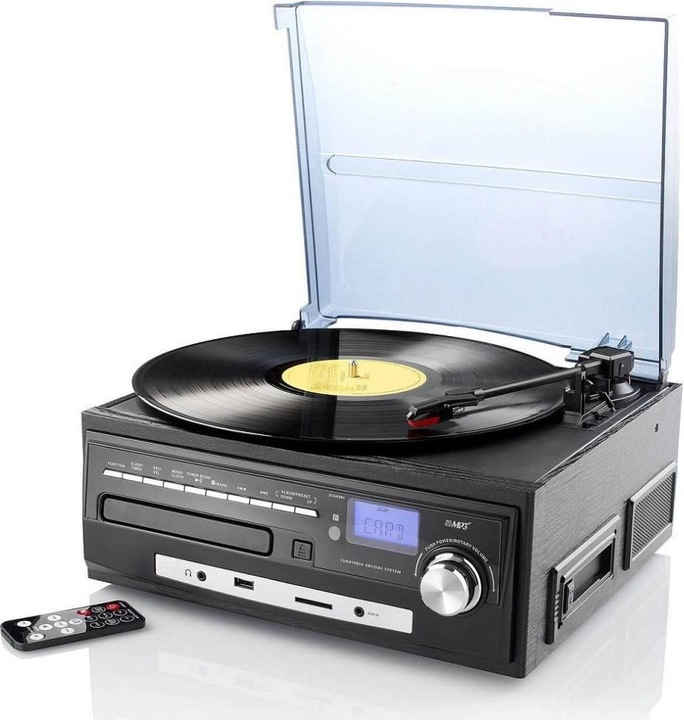 Produktbild Auvisio Kompakt-Stereoanlage mit MP3-Encoder (Manuell)