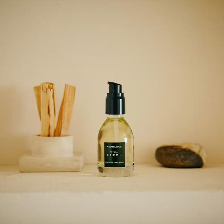 Produktbild Aromatica Lavender & Patchouli Ritual Hair Oil (50 ml)