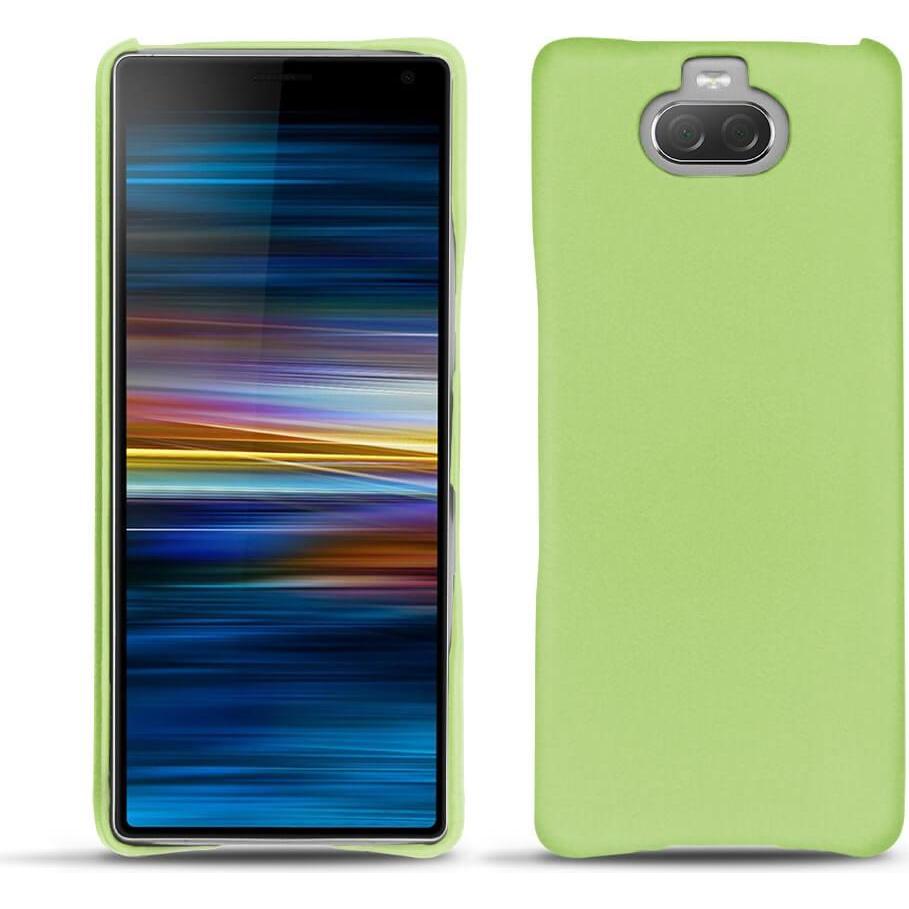 Noreve Lederschutzhülle (Sony Xperia 10), Smartphone Hülle, Grün