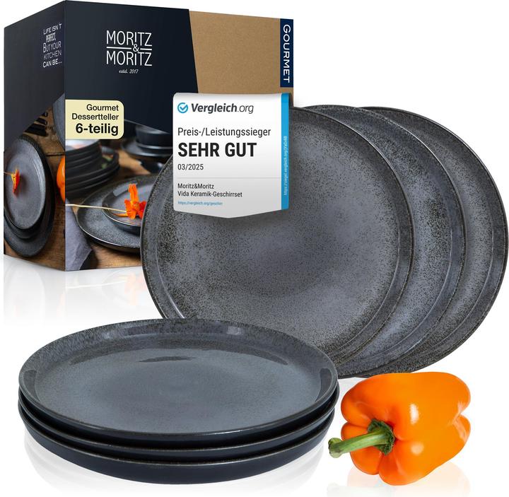 Actual product image Moritz & Moritz VIDA dessert plate (6 pcs.)