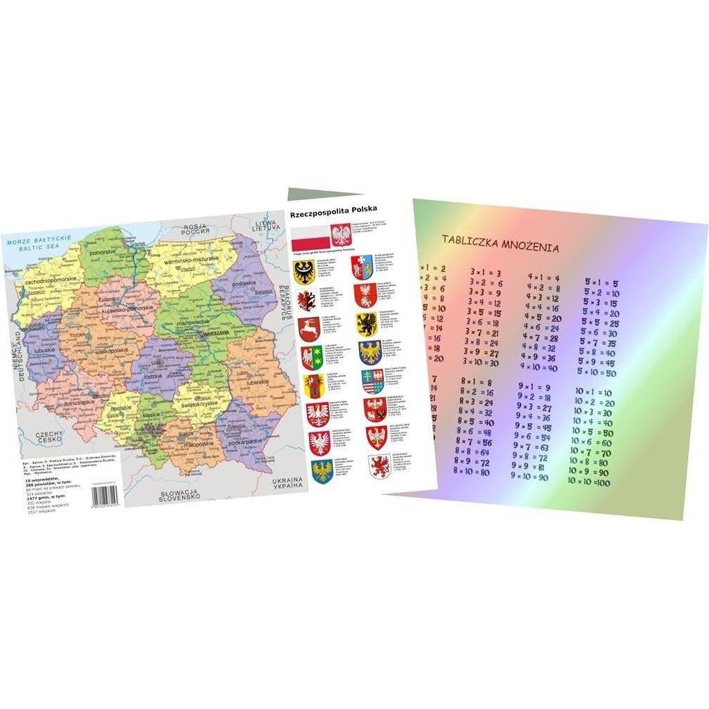 7R, Sottomano per scrivania, Doppelseitige Schreibtischunterlage im A3-Format (A3)